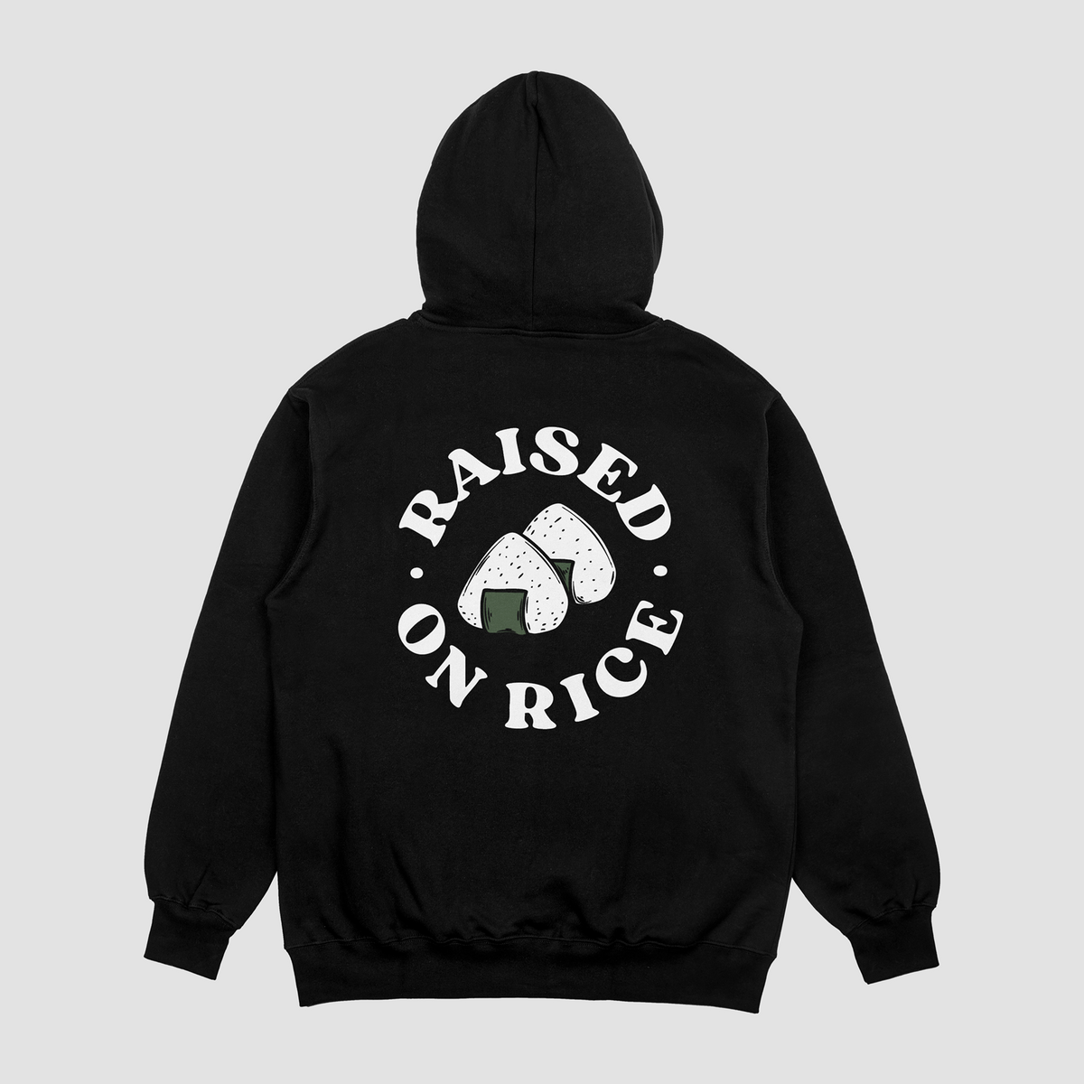 Onigiri Hoodie - Black